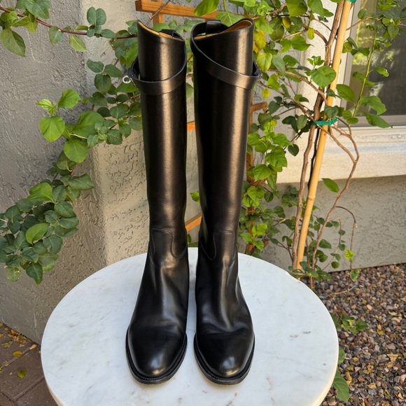 SOLD Hermes Leather Tall Jumping Kelly Riding Boots - Picture 10 of 16